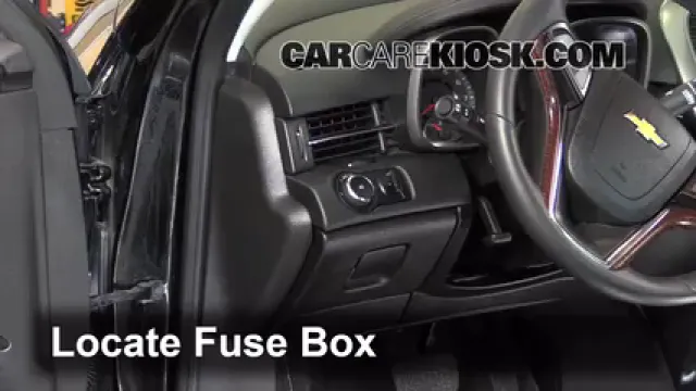 2013 Chevrolet Malibu LTZ 2.5L 4 Cyl. Fusible (interior) Cambio